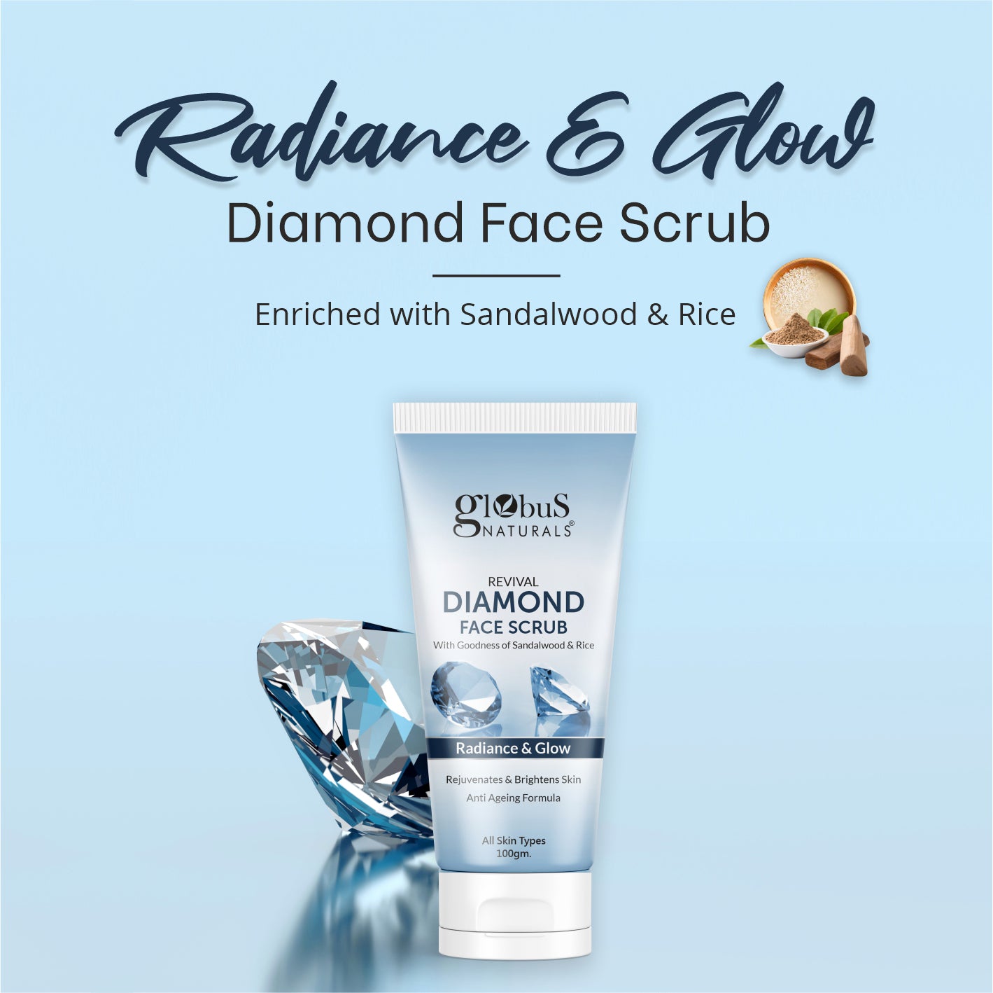 Reveal Radiance Naturally with Our Gentle Face Scrub Range