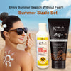 Summer Sizzle Set - Sunscreen Lotion SPF 50++ 100 ml & Coffee Face Wash 100g