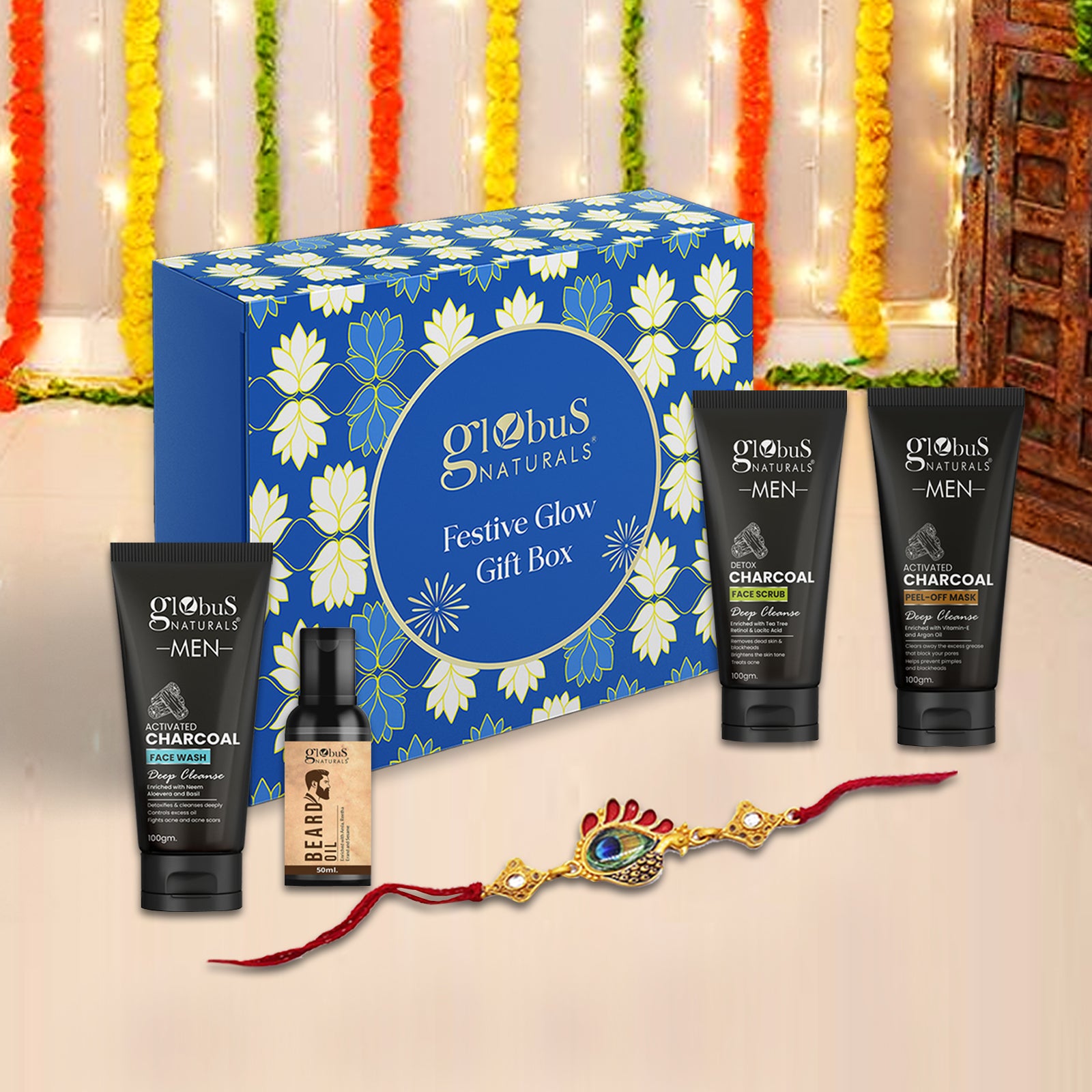 Globus Naturals Rakhi Gift Box: A Natural Celebration of Love and Tradition