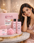 Rice Ceramide Bodycare Gift Set | Glass Skin Glow, Hydration & Skin Barrier Repair | Body Wash, Lotion & Soap