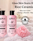 Rice Ceramide Body Care Combo for Glass Skin 500ml