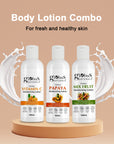 Body Lotion Combo Set of 3, Vitamin C & Mix Fruit, Papaya Body Lotion, 300ml