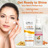 Globus Naturals Creamy Dream Body Care Combo Daily Moisturizing Body Lotion & Gold Face Cream