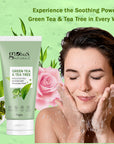 Green Tea & Tea Tree Face Wash 75g