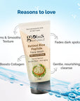 Globus Naturals Retinol Rice Peptide Face Wash For Crystal Glow, All Skin Types 50gm