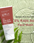 Globus Naturals 2% Kojic Acid Face Wash Enriched with Retinol & Niacinamide Suitable for All Skin Types 50gm