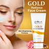 Gold Radiance Anti Ageing & Brightening Face Cream, Skin Lightening Formula, Reduces Fine Lines & Wrinkles, 100gms