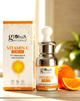 Globus Naturals Vitamin C Face Serum, for Natural Glow & Even Skin Tone, 30 ml