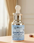 Globus Naturals Revival Diamond Shine Boosting & Anti Ageing Face Serum, Natural & Ayurvedic Formula, Chemical Free, Cruelty Free, Suitable For All Skin Types, 30 ml