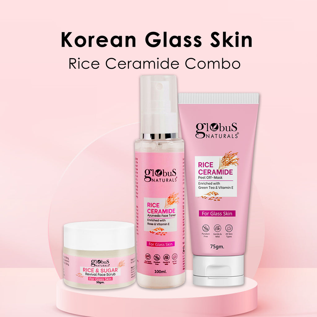 Rice Ceramide Combo For Korean Glass Skin Set of 3