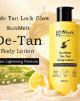 SunMelt De-Tan Body Lotion – Skin Brightening & Tan Removal Lotion  250 ml