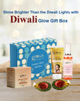 Globus Naturals Dazzling Diwali Gift Box Set of 3 Bridal Glow Facial Kit 40 gm, Gold Peel Off Mask 75gm & Rose Toner 100 ml