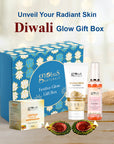 Globus Naturals Dazzling Diwali Gift Box Set of 3,  Multani Mitti Face Wash 75gm, Ubtan Facial Kit 40gm, Rose Toner 100gm