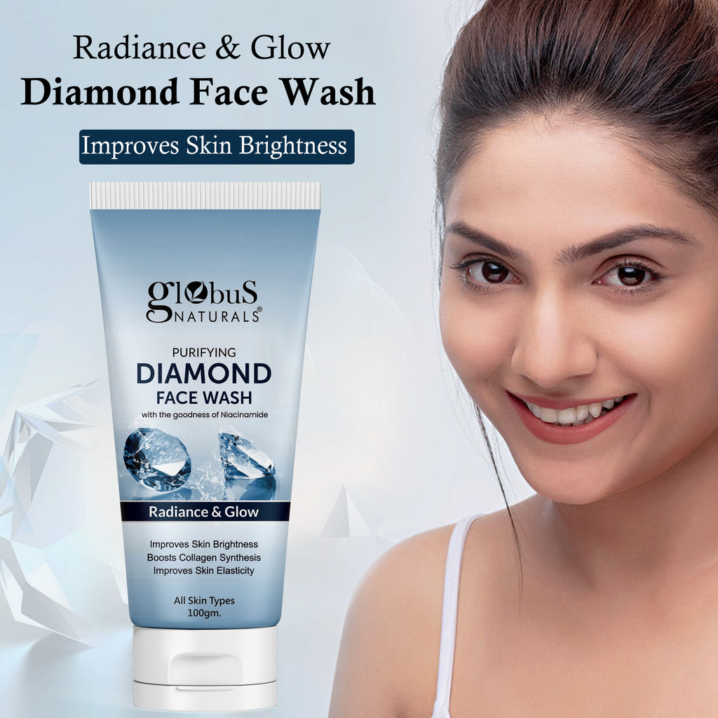 Revival Diamond Face Wash For Boosting Shine & Fighting Signs Of Aging, Natural & Ayurvedic Formula, Chemical Free, Cruelty Free, Suitable For All Skin Types, 100 ml