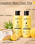 Detan Body Care Summer Kit  For Tan Removal, Deep Cleansing & Hydration 600ml