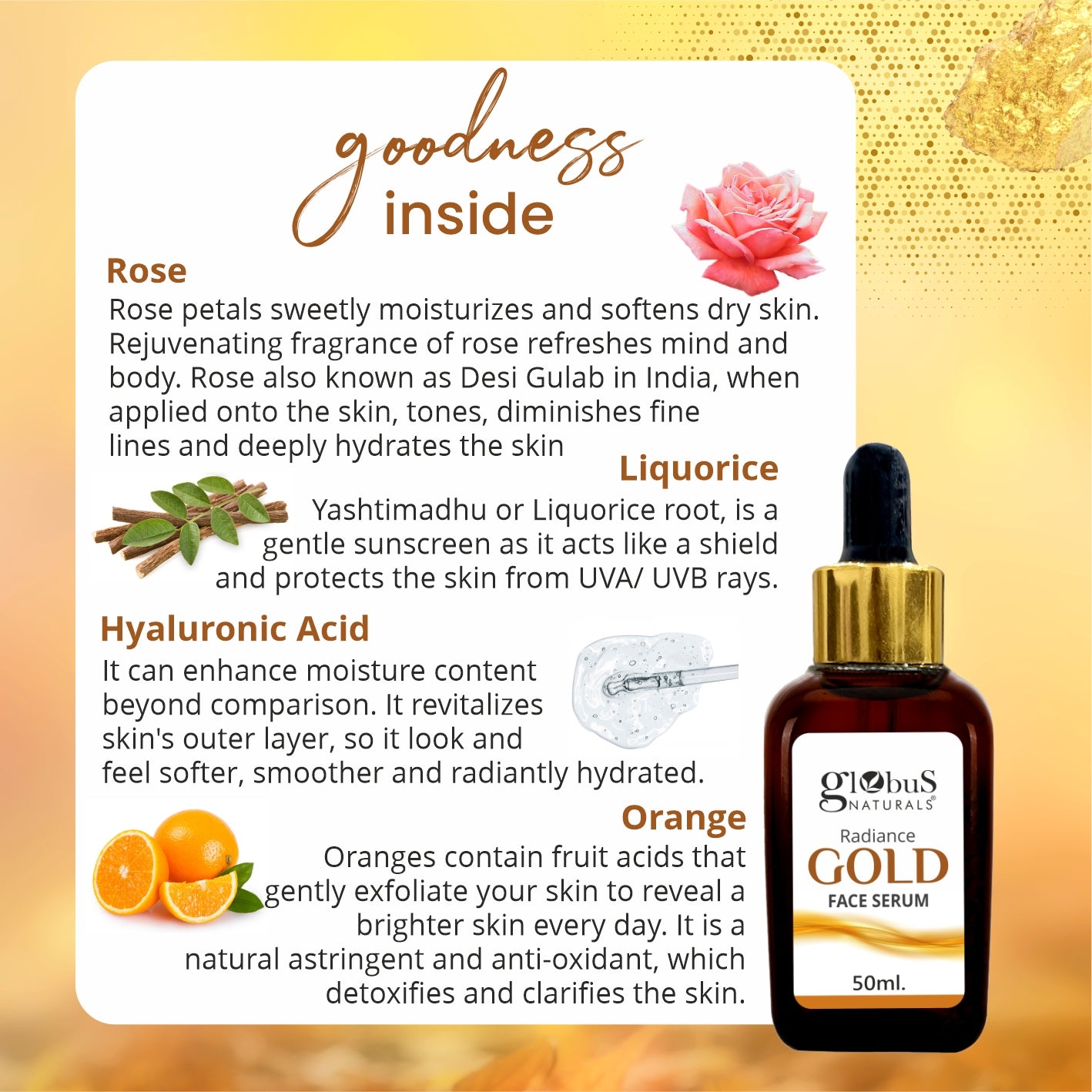 Gold Radiance Range