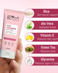 Globus Natural Rice Ceramide Peel Off Mask, For Hydrated Glow Skin, 100gm