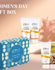 Globus Naturals Women's Day Golden Glow Gift Box Set of 4  - Box includes - Gold face wash 100gm, Face Cream 100gm, Face Scrub 100gm & Peel off Mask 100gm