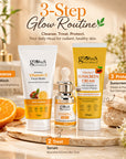 Vitamin C Skincare Combo For Brightening, Anti-Dullness & Sun Protection 225gm