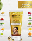 Gold Peel Off Mask Enriched with Vitamin-E, For Golden Glow & Radiance