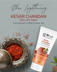 Kesar Chandan Peel off Mask for Skin Lightening, Suitable for All Skin Types 100gm