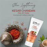 Kesar Chandan Peel off Mask for Skin Lightening, Suitable for All Skin Types 100gm