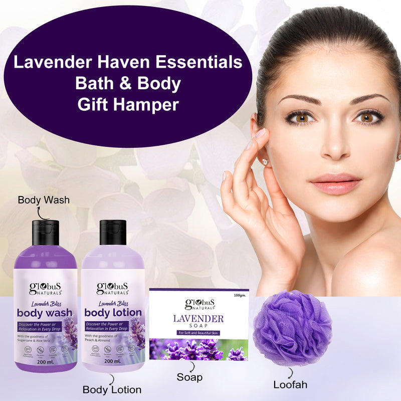 Lavender Haven Essentials Bath & Body Gift Hamper