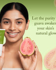 Guava Fruit Face Wash  For Hydrates & Soothes Irritation, Suitable for Normal to Oily Skin, 50gm