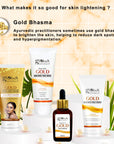 Globus Naturals Karwachauth Golden Glow Gift Box Set of 4 - Face Wash 100 gm, Peel Off Mask 75 gm, Face Scrub 100 gm & Gold Serum 30 ml