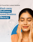 Globus Naturals Retinol Rice Peptide Face Wash For Crystal Glow, All Skin Types 50gm