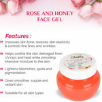 Summer Sizzle Set - Sunscreen Lotion SPF 50++ 100 ml & Rose & Honey Face Gel 100 gm