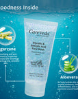 CareVeda Glycolic & 1% Salicylic Acid Face Wash for Acne & Oil Control 100ml