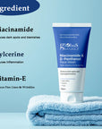 Niacinamide & D-Panthenol Face Wash, Reduces Dark Spots & Hyperpigmentation, Suitable for Oily & Sensitive Skin 50gm