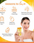 Summer Sizzle Set - Sunscreen Lotion SPF 50++ 100 ml & De-Tan Face Wash 100g