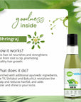 CareVeda Bhringraj Hair Oil, Enriched with Coconut and Til Oil Suitable For All Hair Types 100ml"