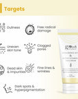 Hyaluronic Acid & Vitamin C Anti-Ageing Face Cream Brightening & Dark Spot Reduction 100g