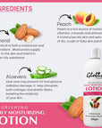 Globus Remedies Nourishing & Daily Moisturizing Body Lotion, For Silky Smooth Skin, With Goodness of Almond, Aloe Vera & Peach & Kokum Butter, 200ml