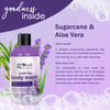 Globus Naturals Lavender Body Wash, with goodness of Sugarcane and Aloe Vera, Ayurvedic Preparation, Paraben Free, Gentle & Mild, Suitable For All Skin Types, 200 ml