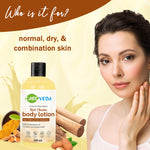 Globus Naturals Glowing Skin Care Combo Kesar Chandan Body Lotion & Morfair Cream
