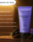 CareVeda Retinol & Bakuchi Face Wash For Anti Ageing & Revitalizing Suitable For All Skin Type 100gm