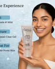 CareVeda Glycolic & 1% Salicylic Acid Face Wash for Acne & Oil Control 100ml