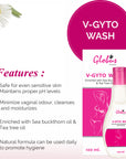 V-Gyto wash enriched with Sea Buckthorn oil & Tea Tree oil 100 ml