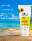 Hydra Gel Sunscreen With Goodness of Sunflower & AloeVera For Sun Protection All Skin Types 100gm