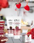 Globus Naturals Cupid's Collection Valentine Gift Box with Red Wine Skincare, set of 5, Box includes - Red Wine Body Wash 100ml, Red wine Face Wash 75 gm, Red Wine Facial Kit 40 gm, Peel off Mask 100gm, Chocolate box