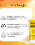 Globus Remedies Glosika Sunscreen Lotion, SPF 50 PA+++ Up to 12hrs Protection