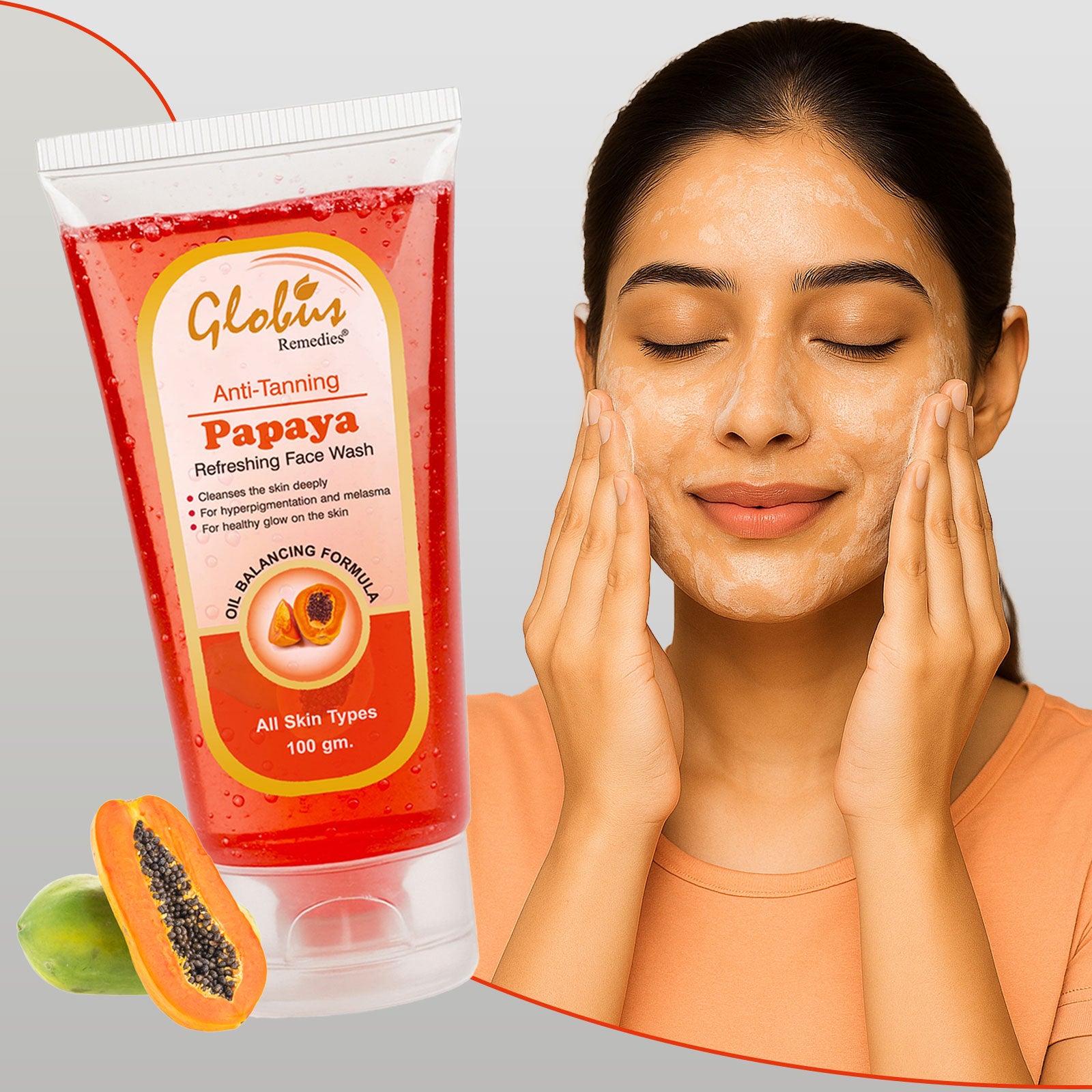 Papaya Purifying Face wash 100 ml