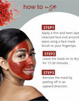 Kesar Chandan Peel off Mask for Skin Lightening, Suitable for All Skin Types 100gm