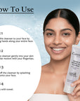 CareVeda Glycolic & 1% Salicylic Acid Face Wash for Acne & Oil Control 100ml