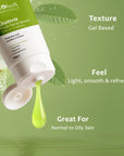 Guava Fruit Face Wash  For Hydrates & Soothes Irritation, Suitable for Normal to Oily Skin, 50gm