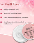 Cold Cream with Goodness of Rose & Oatmeal For Glowing and Hydrated Skin, All Skin Types 100gm